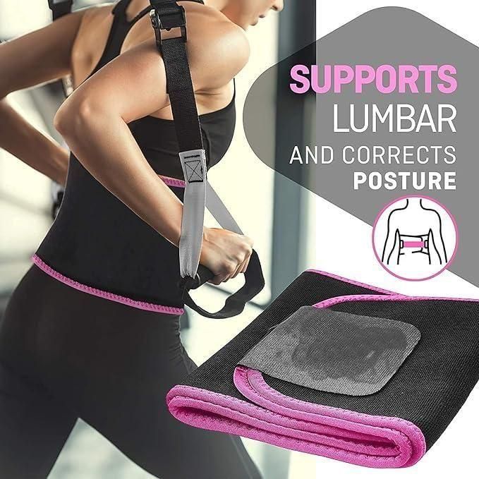 Sweat Slim Waist Trimmer Belt - Fast Fat Burn Support